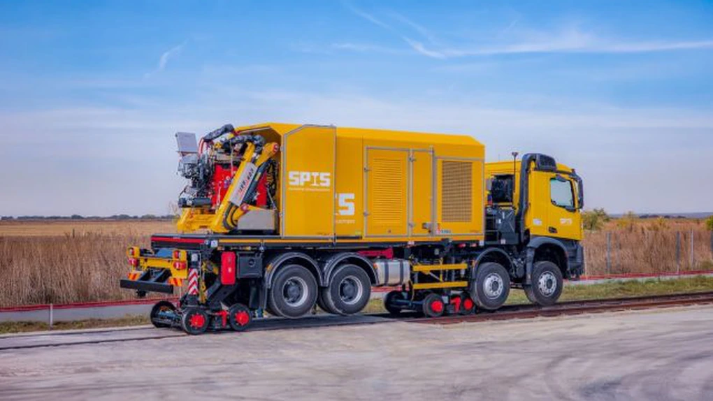 Utilaj de excepție fabricat de români. Hiarom va livra în Israel camionul șină - șosea de sudură prezentat la InnoTrans 2026