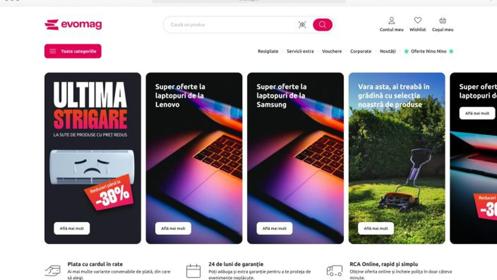 evomag anunță un update major: investiții de 200.000 de euro pentru îmbunătățirea experienței de cumpărare online
