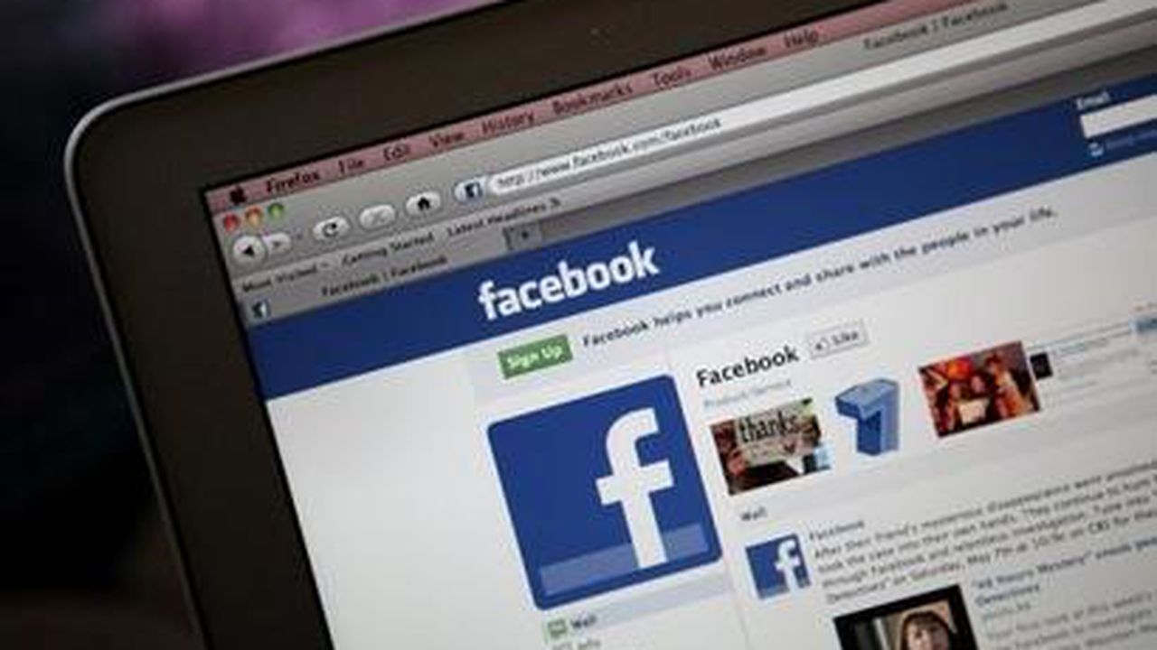 the_facebook_website_is_displayed_on_a_laptop_computer_on_may_58526100