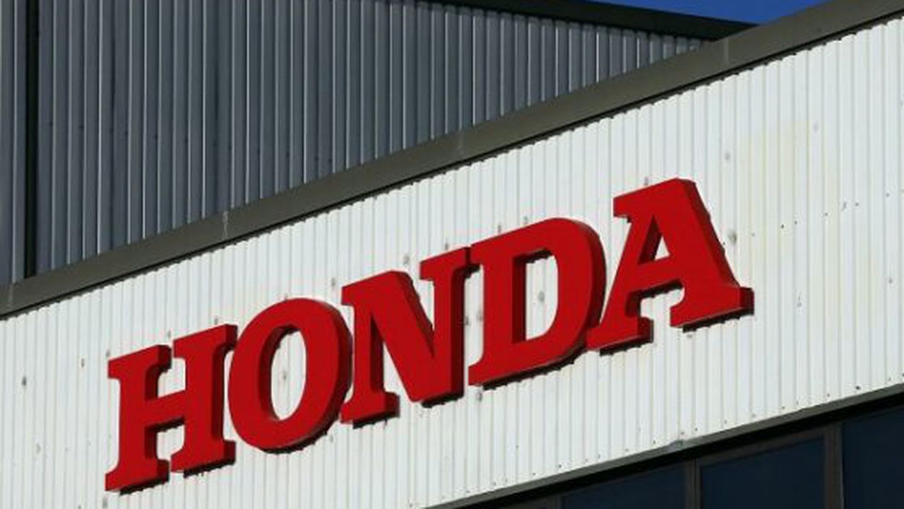 the_honda_logo_is_seen_on_the_outside_of_a_building_at_the_honda_car_assembly_plant_following_the_announcement_that_the_firm_is_to_axe_800_jobs_on_january_11_2013_in_swindon_england_04872600
