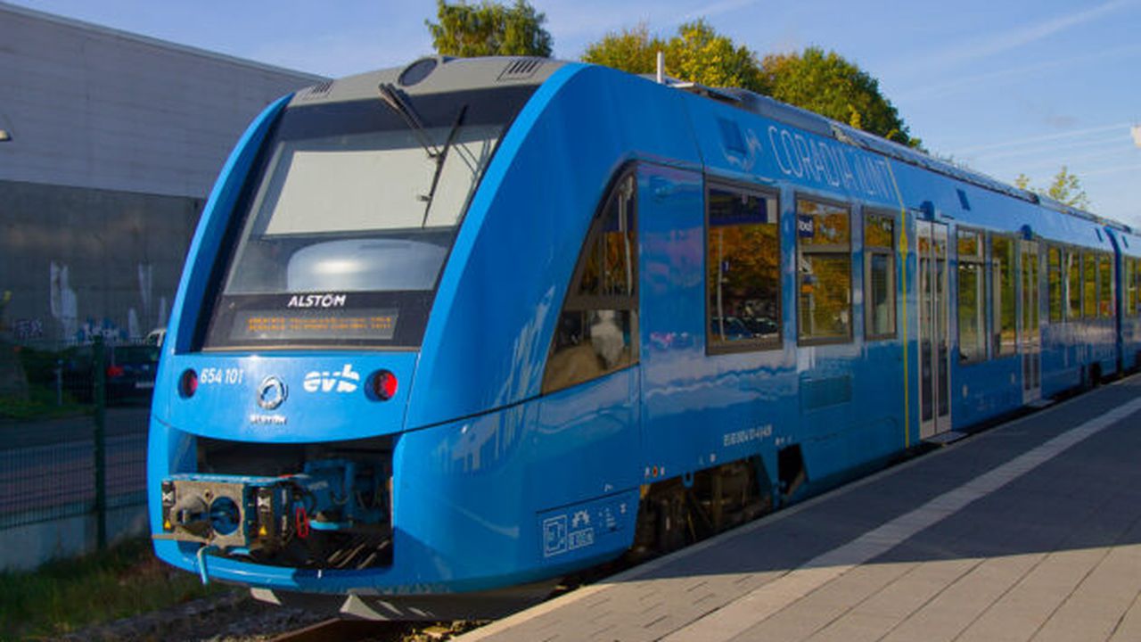 Tren Alstom cu hidrogen