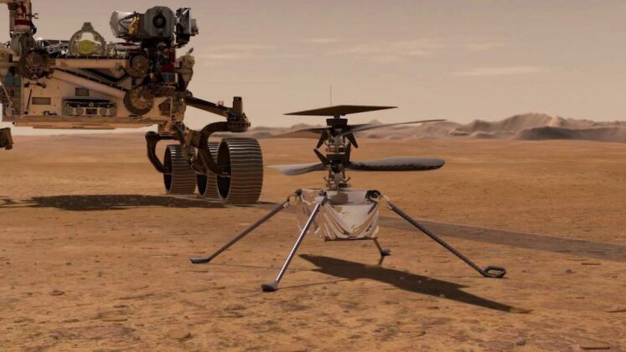 Ingenuity - Perseverance - NASA - Marte