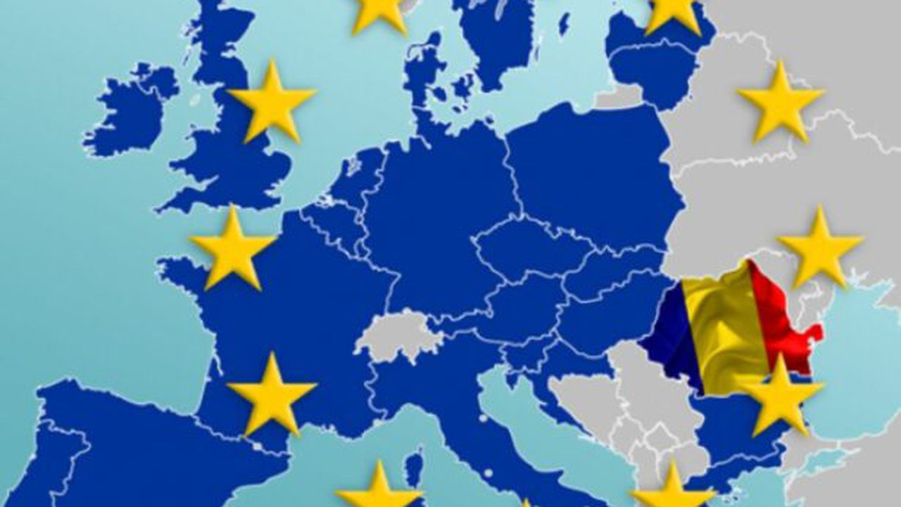 Romania-UE-Harta