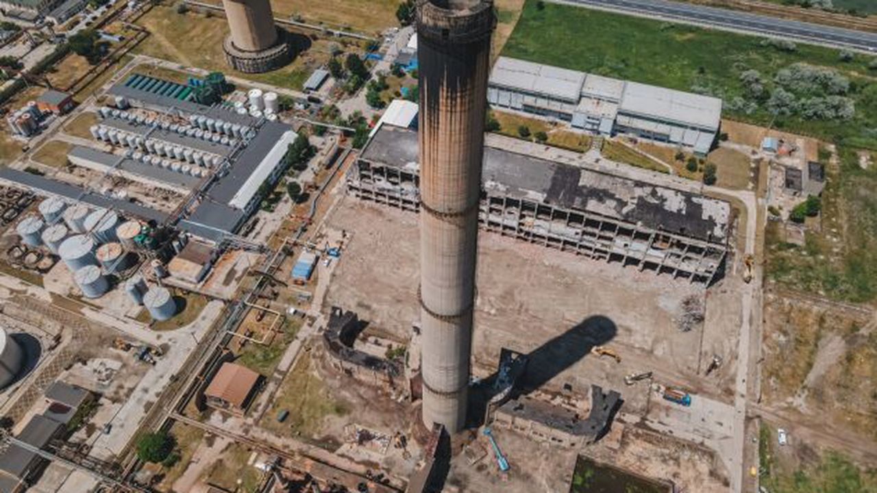 Vedere aeriana cos fum UTM