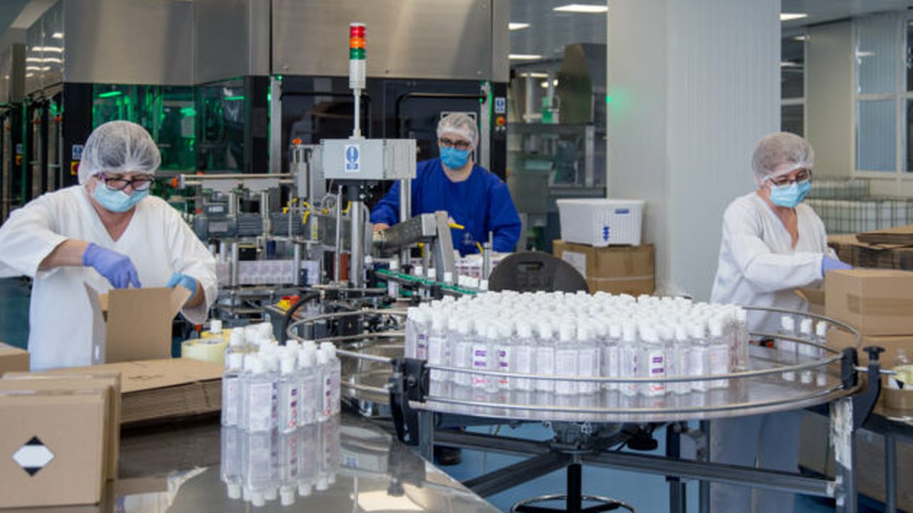 linie productie dezinfectant farmec