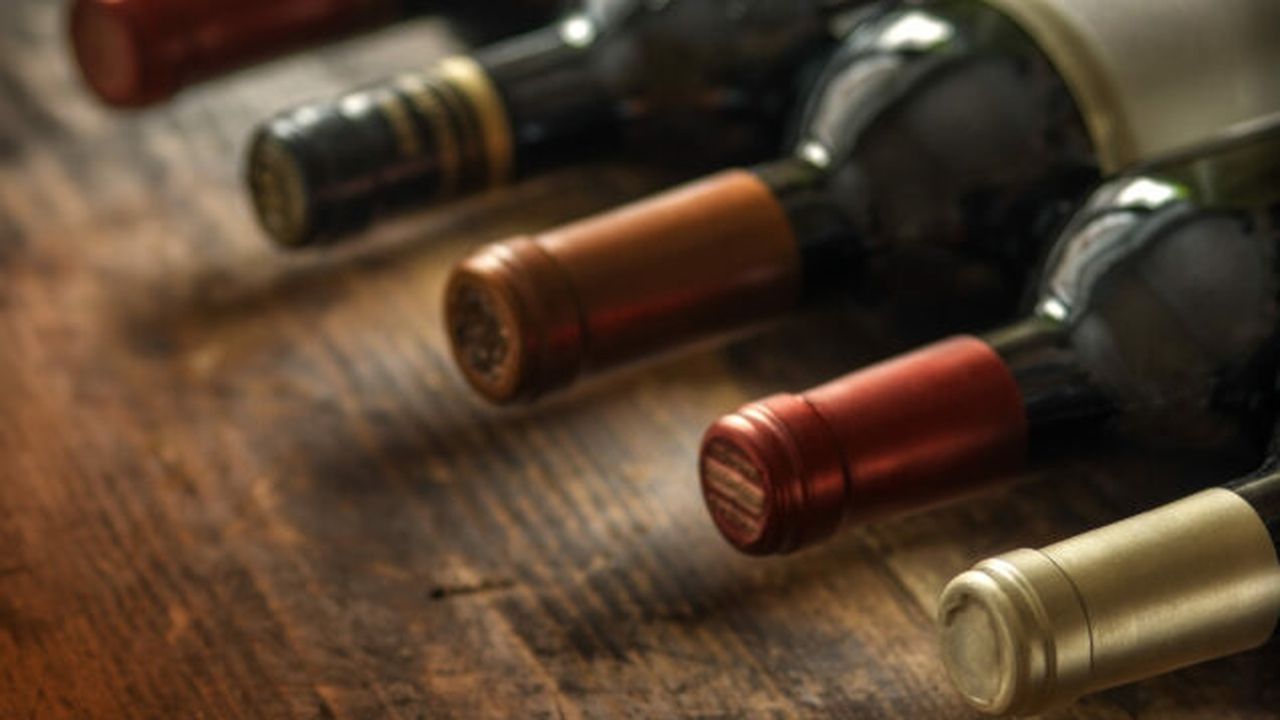 sticle vin