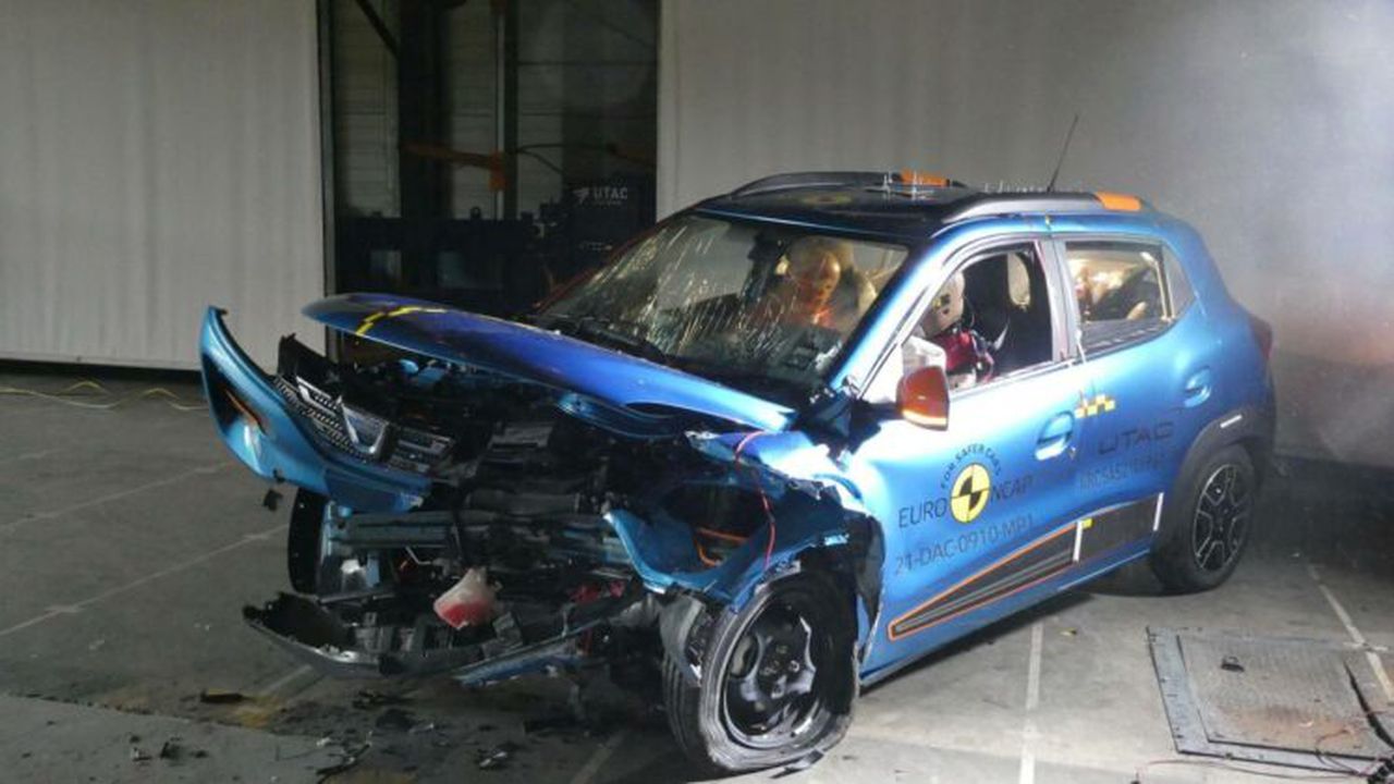 Dacia Spring EuroNCAP 2