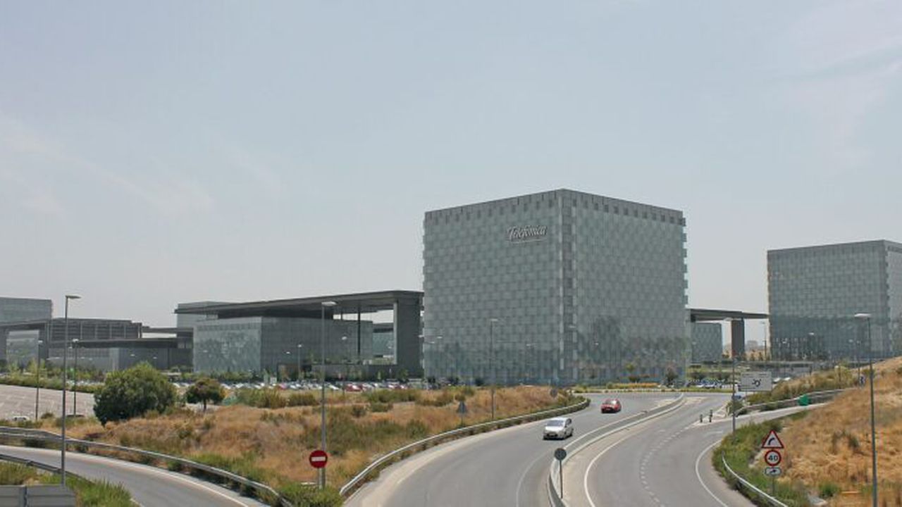 Sediul Telefonica Madrid
