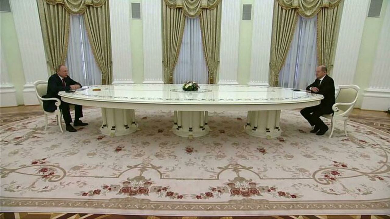 Intalnire Putin Olaf Scholz