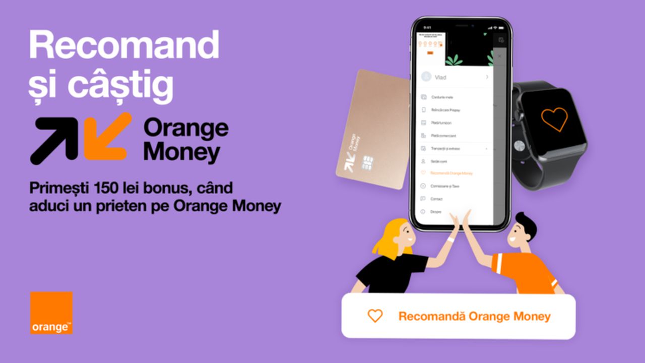 Orange Money_Recomand si castig