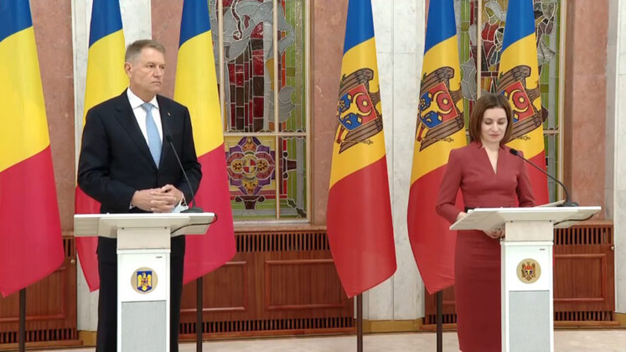 Iohannis si Maia Sandu