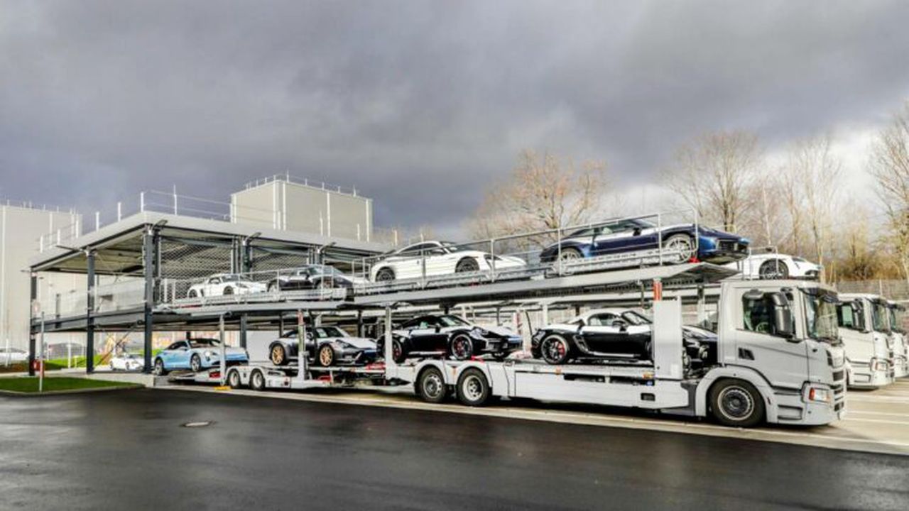 Porsche AG livrări mașini transport mașini piața auto