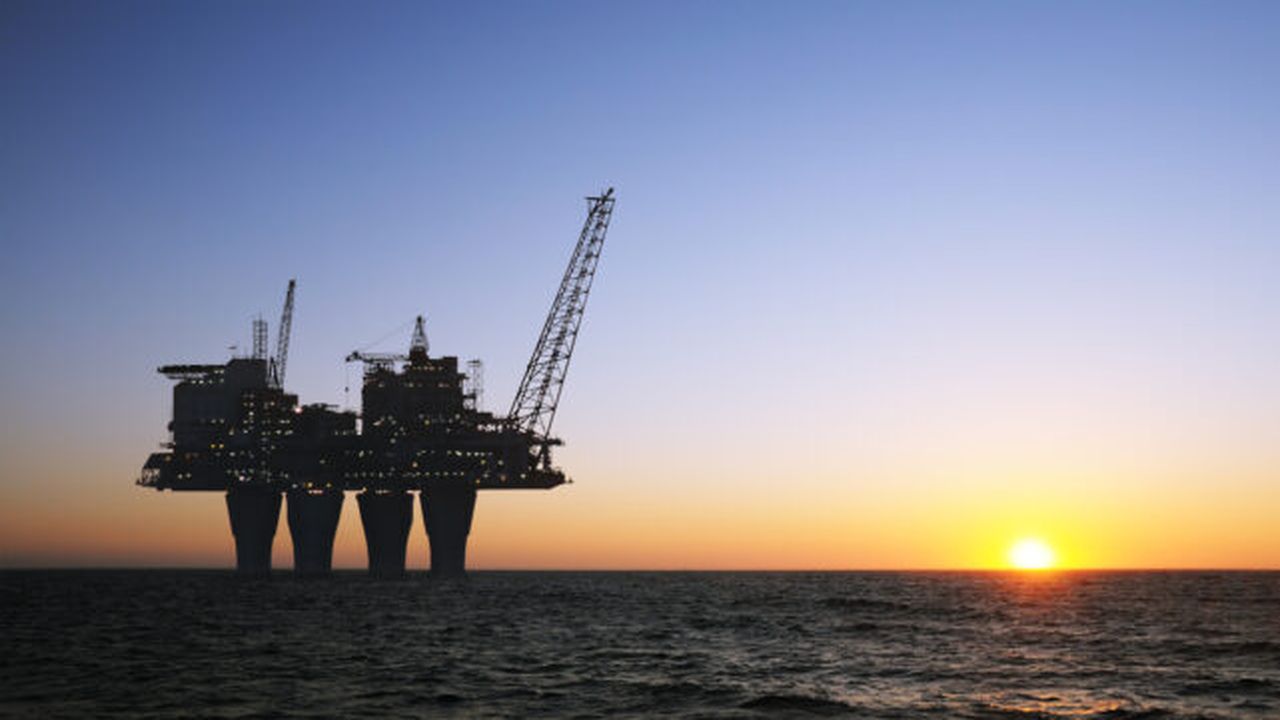 sunset offshore platform