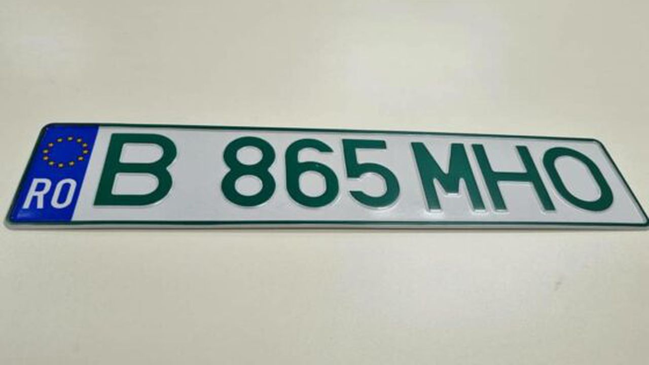 Numere verzi mașini electrice 1