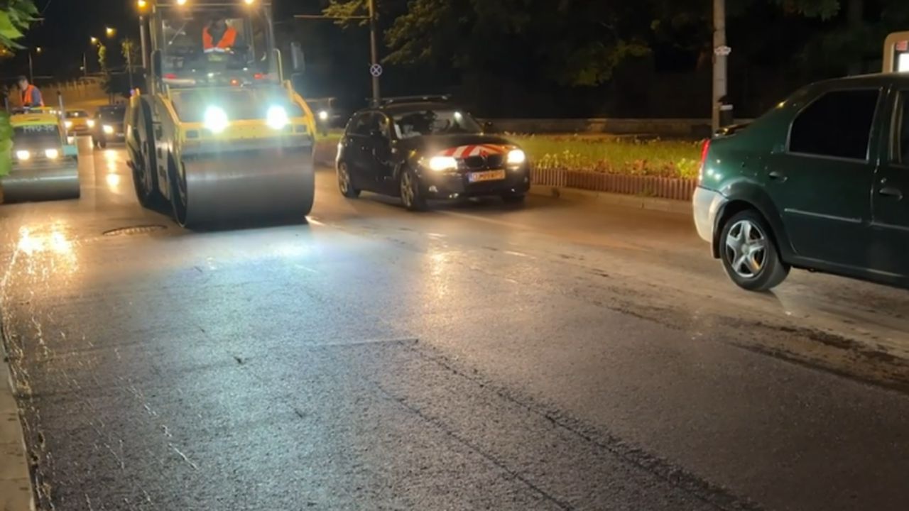 Reparatii strazii Bucuresti