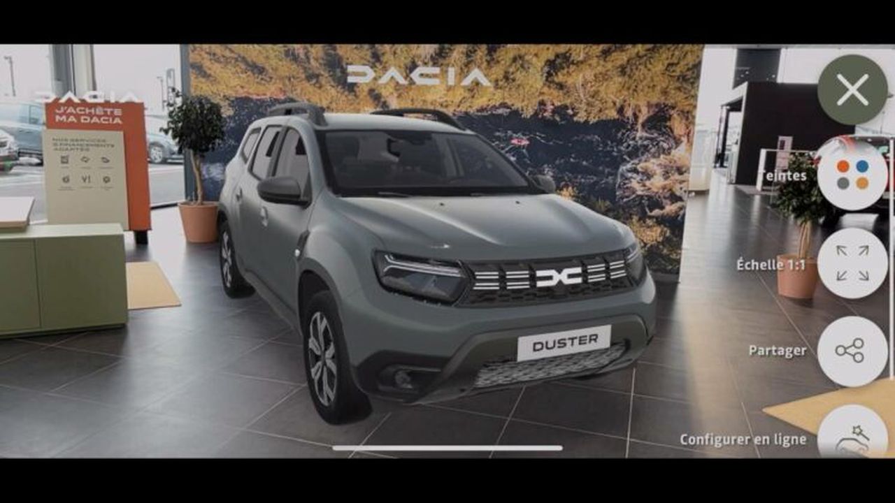 Dacia Realitate Augmentată AR
