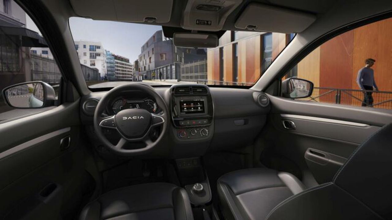 Dacia logo nou - Spring interior - Economica