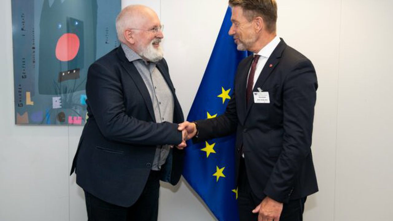 Timmermans si Terje Aasland