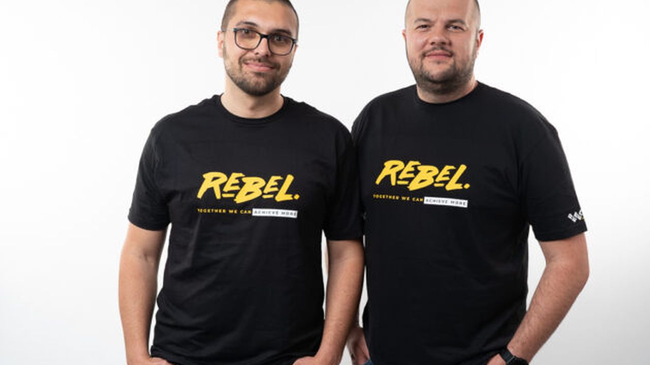 Tudor Ciuleanu si Kocsis Andras, cofondatorii RebelDot