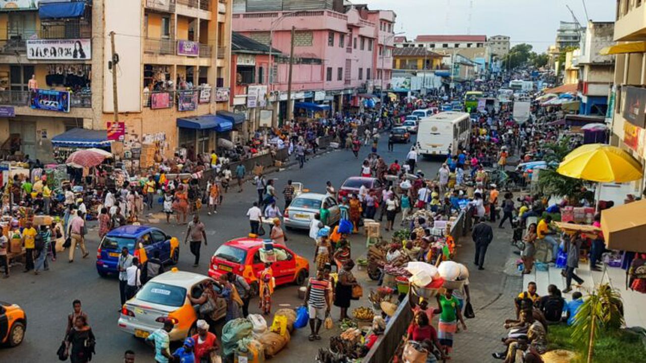 Accra-city-centre-Ghana