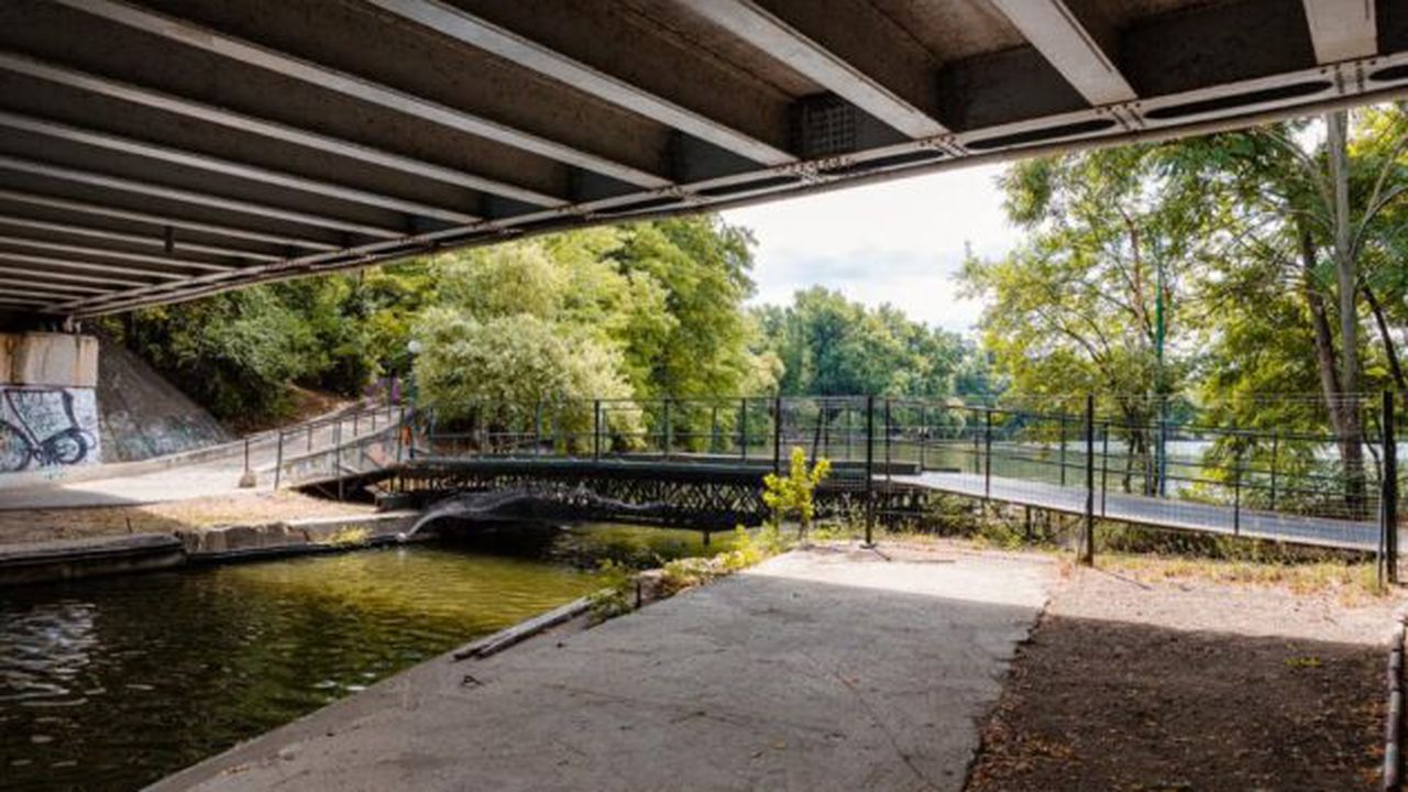 Pod cale ferata Lacul Herastrau 2