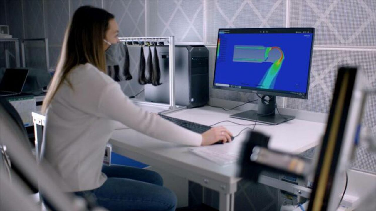 Dyson - cercetare păr