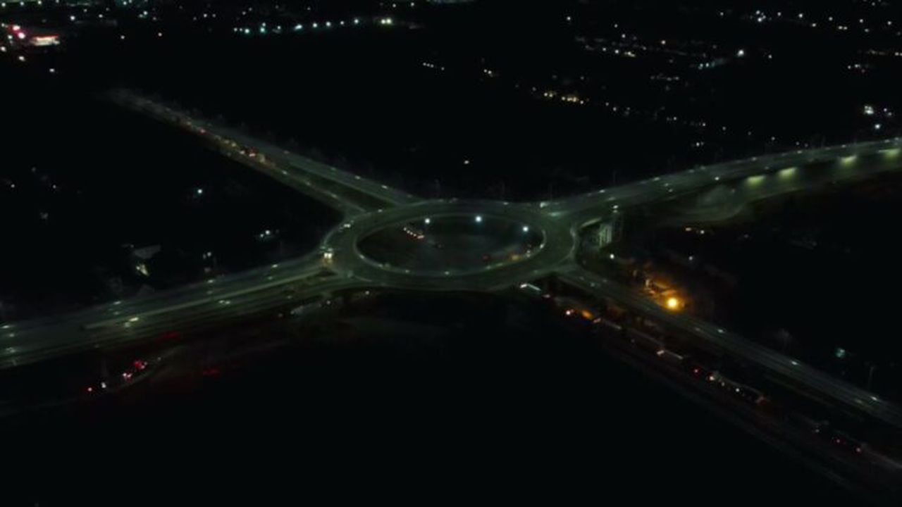 pasaj domnesti iluminat