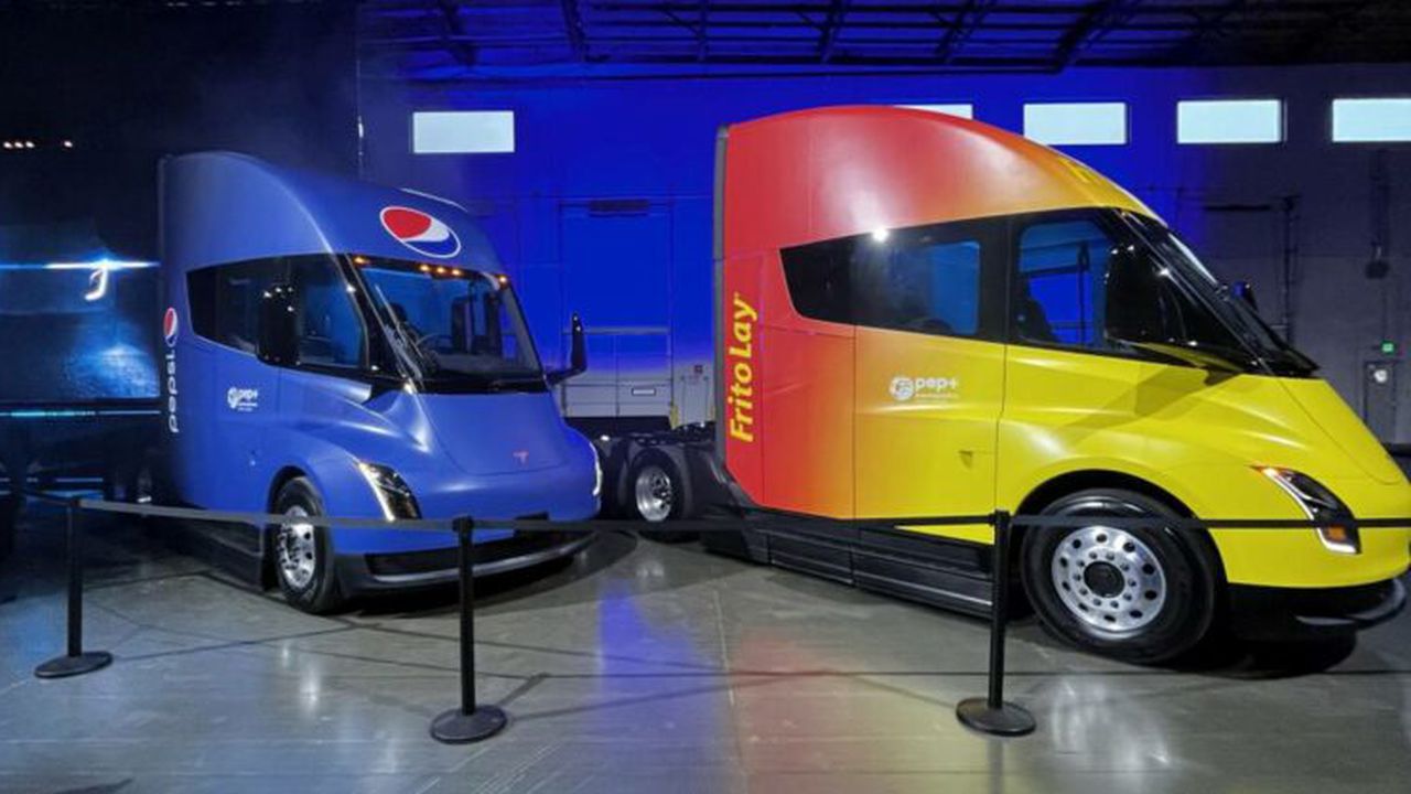 Tesla Semi Pepsi
