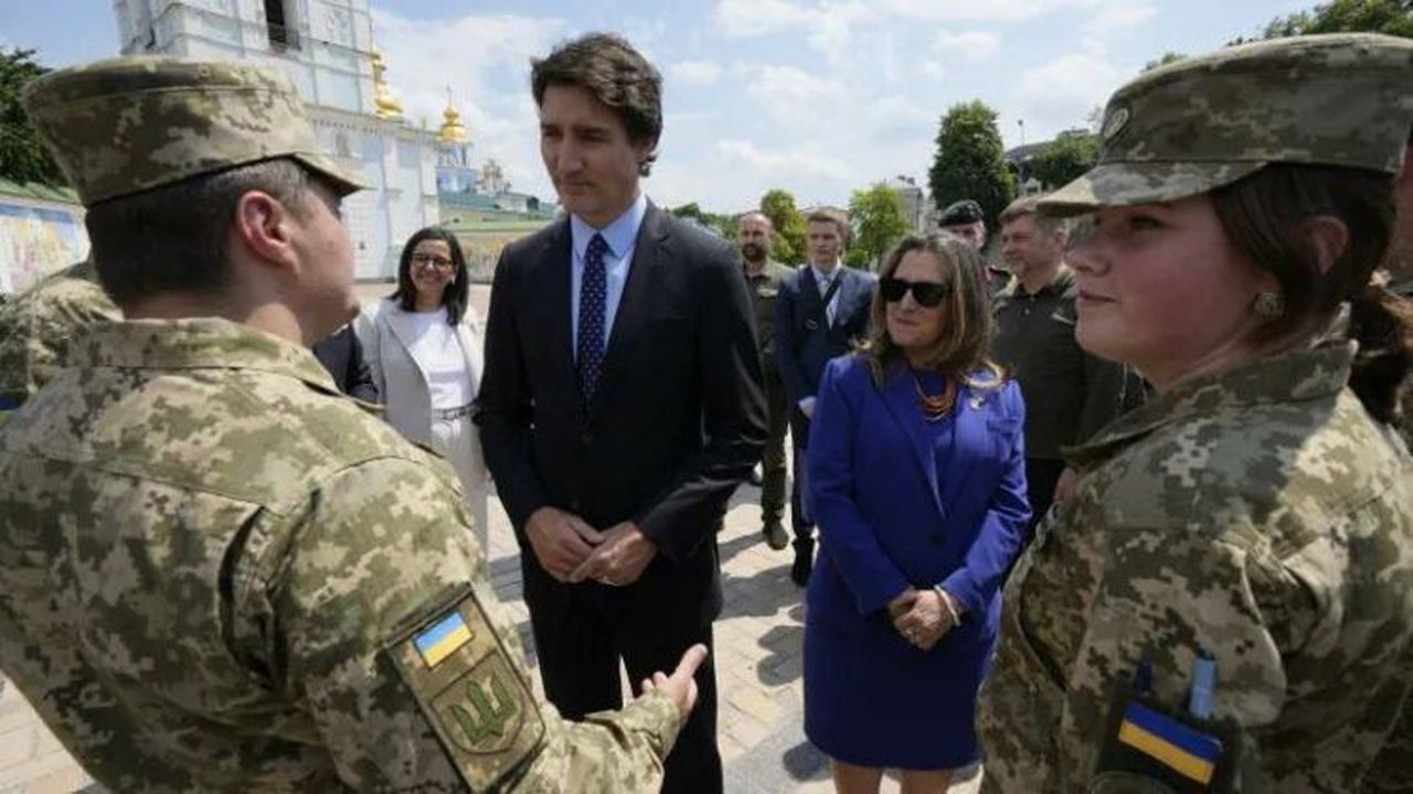 Trudeau la Kiev