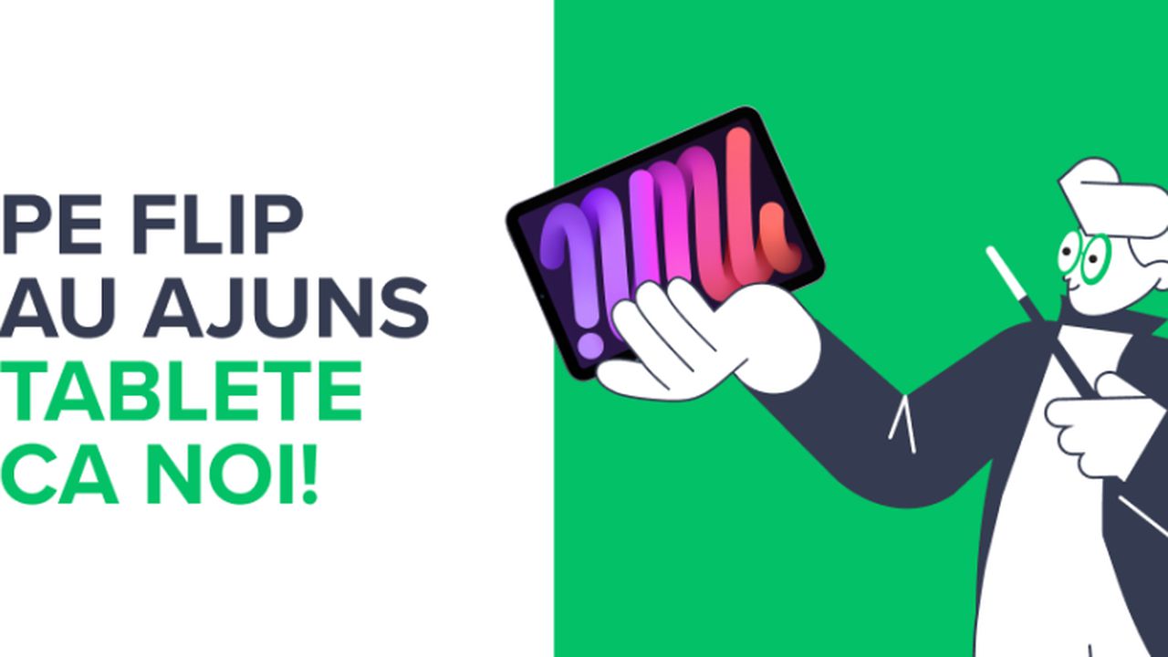 Flip lanseaza tablete reconditionate