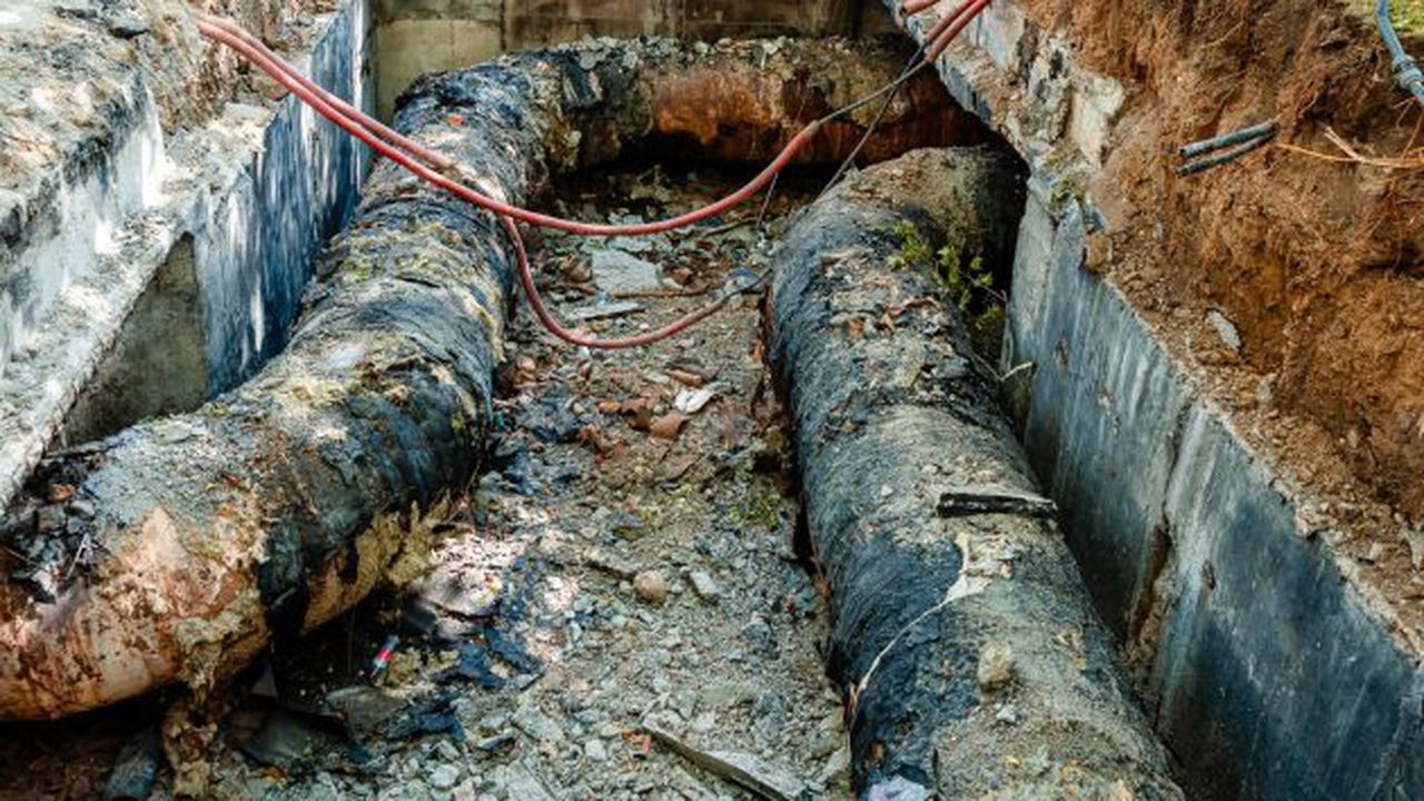 Santier retele de termoficare 2