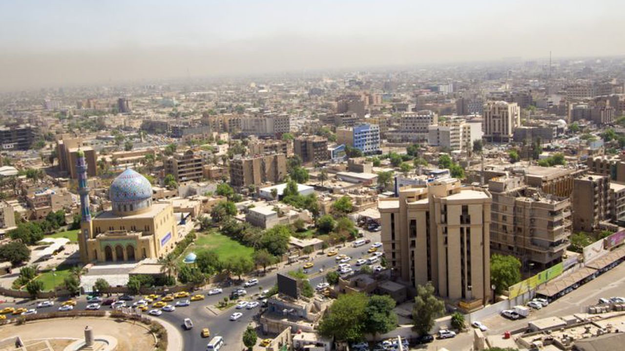 Baghdad,,Iraq,â??,September,16,,2015:,Aerial,Photo,Of,The