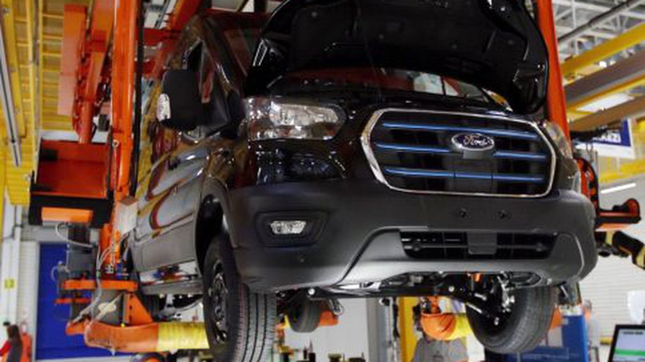 Ford eTransit production