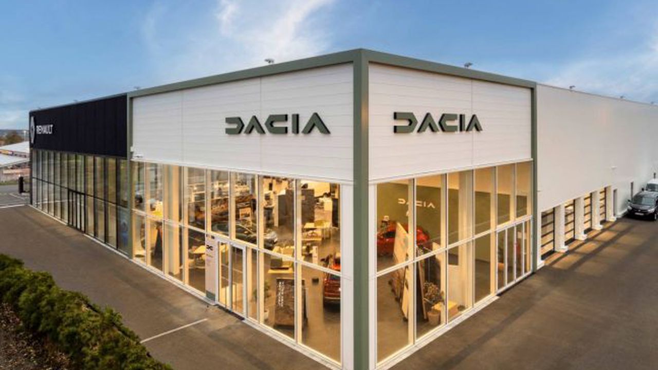 Showroom Dacia - exterior