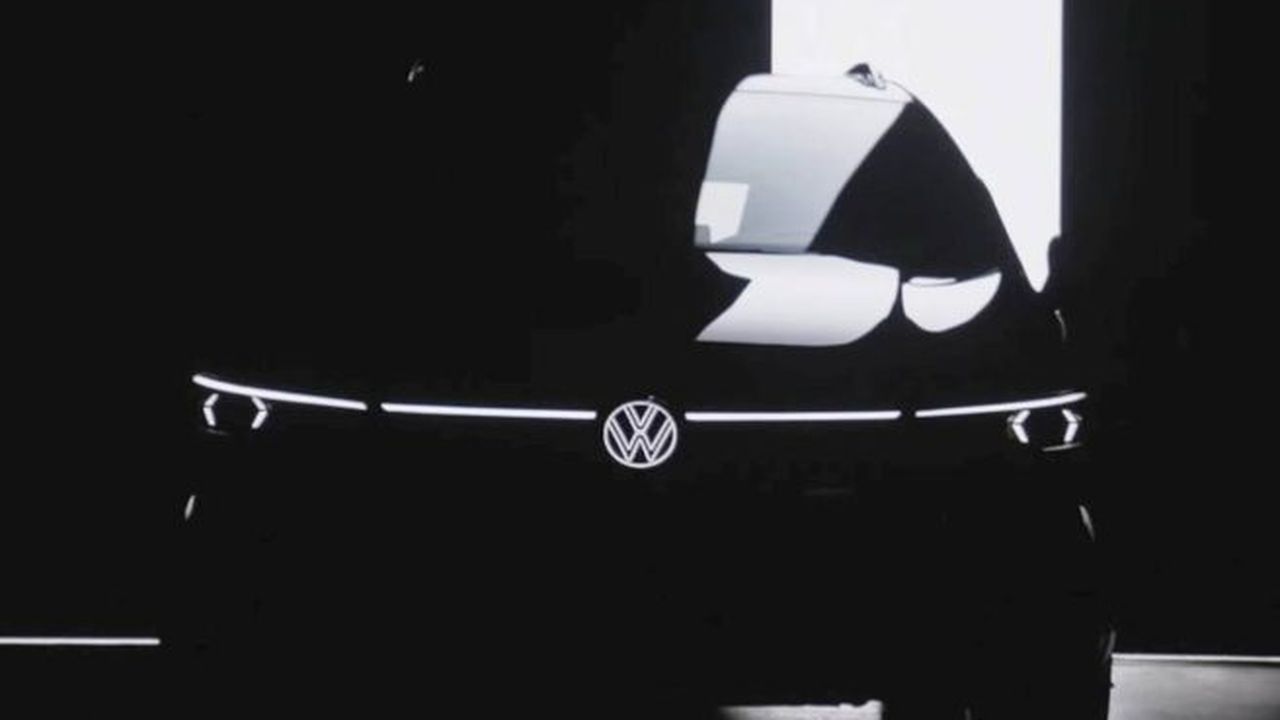 Volkswagen Golf 8 facelift teaser