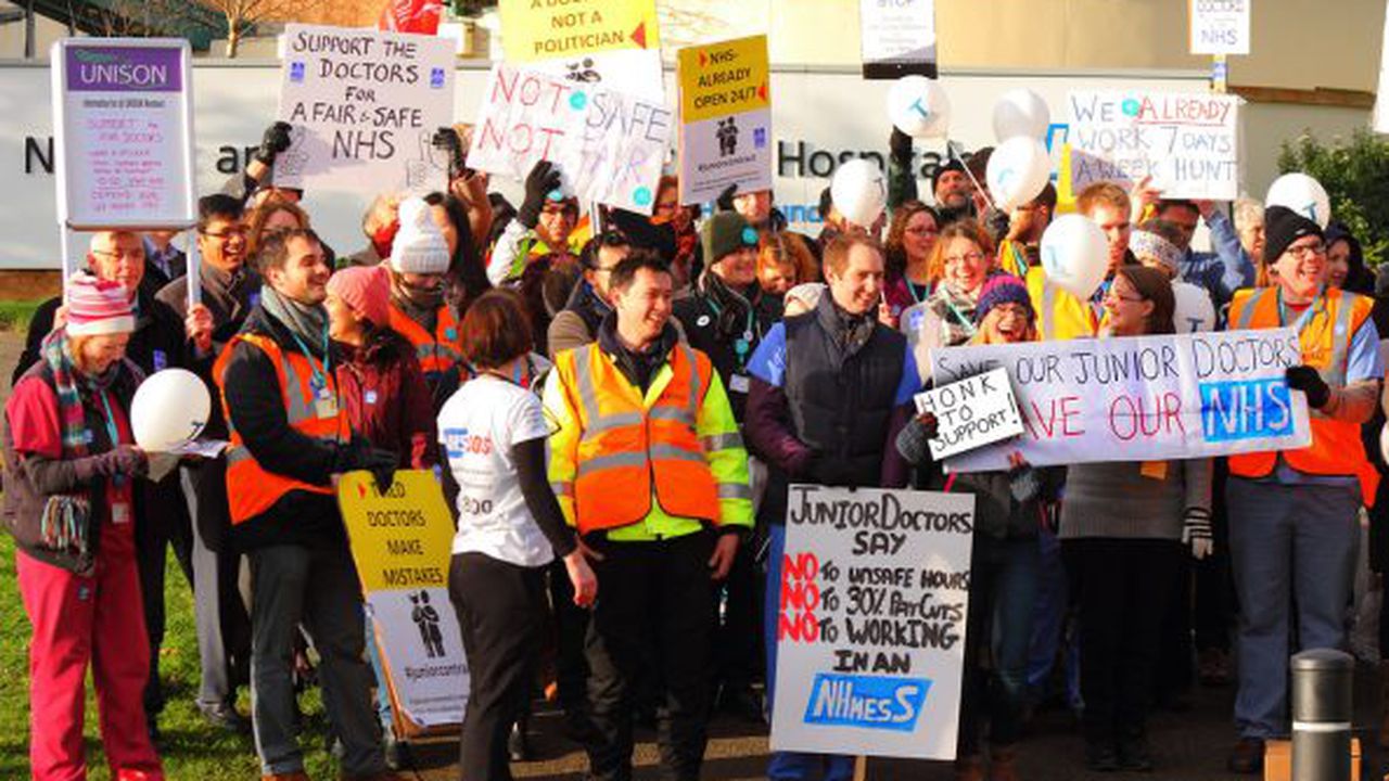 Greva doctori Anglia