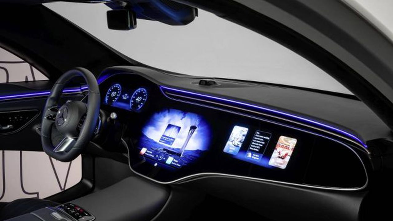 Mercedes-Benz MBUX at CES 2024