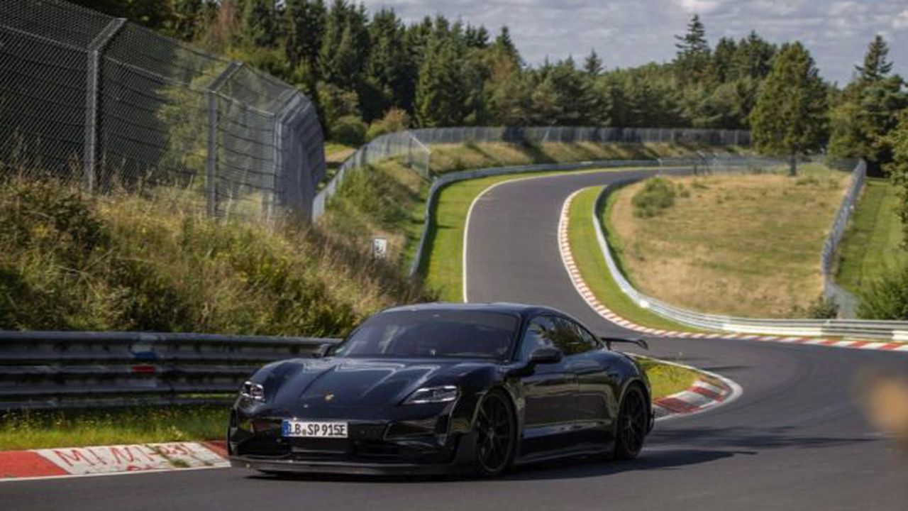 Porsche Taycan Facelift - Nurburgring