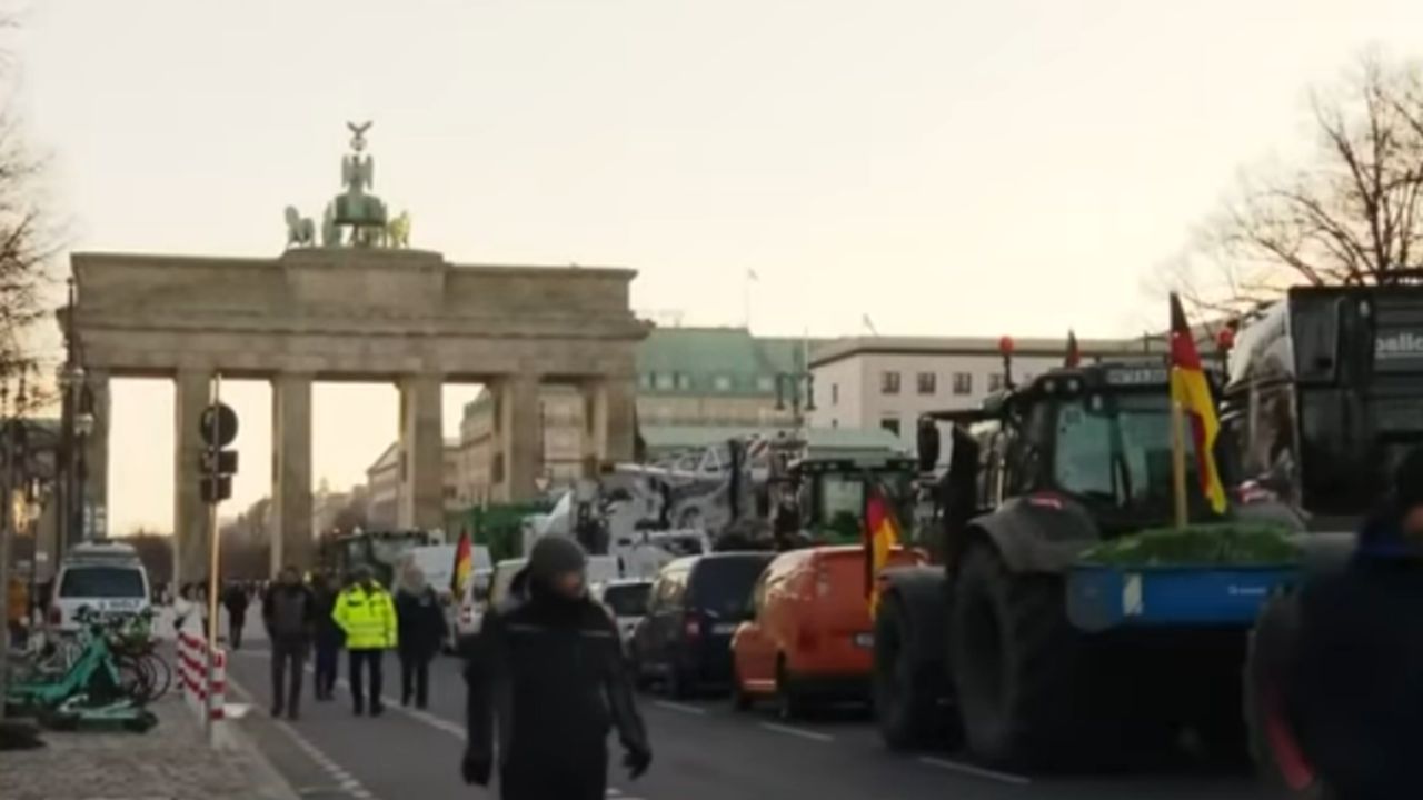 Protest fermieri Germania
