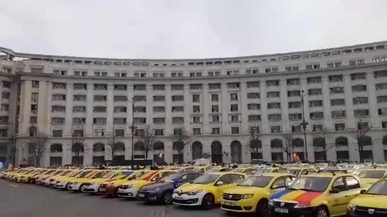 Protest taximetristi