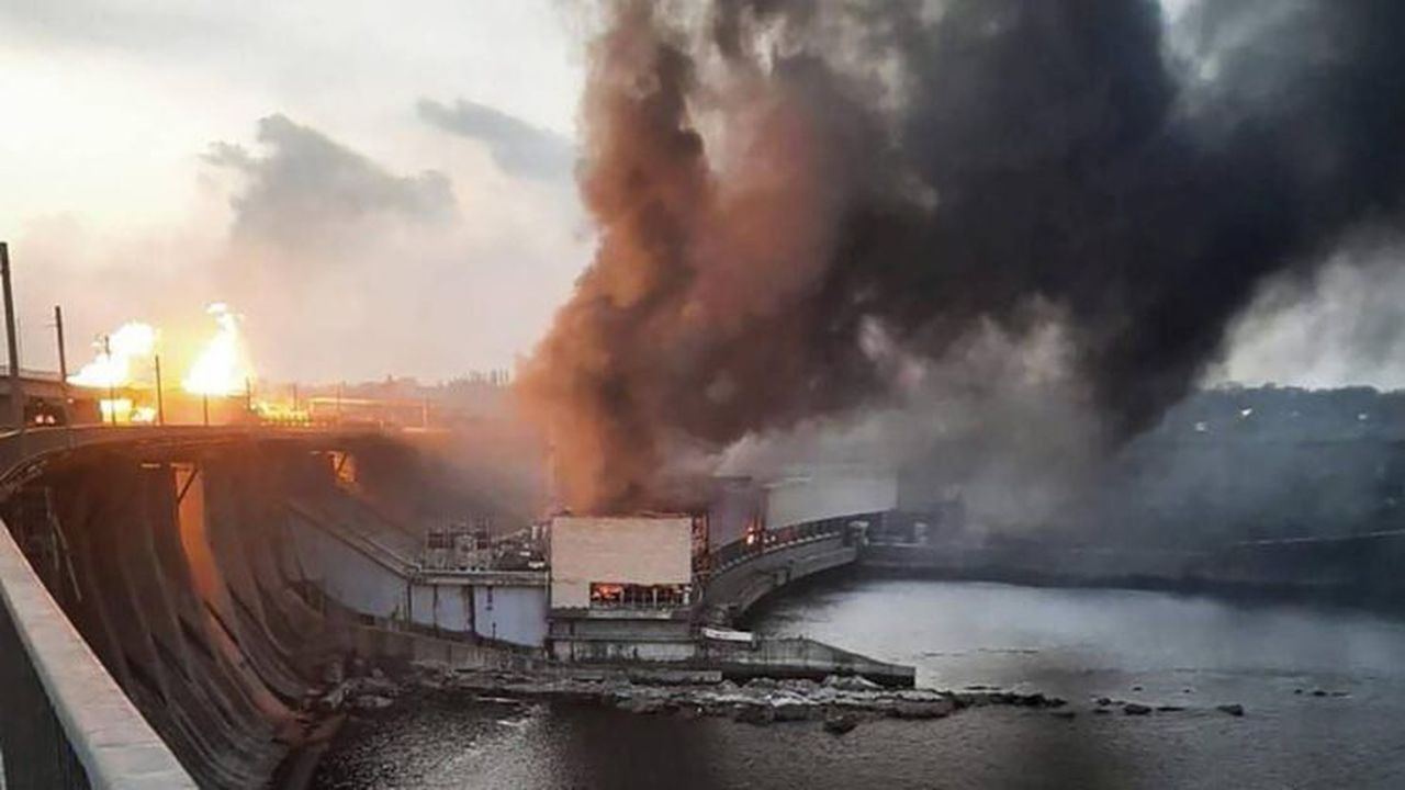 Hidrocentrala Ucraina atac Rusia