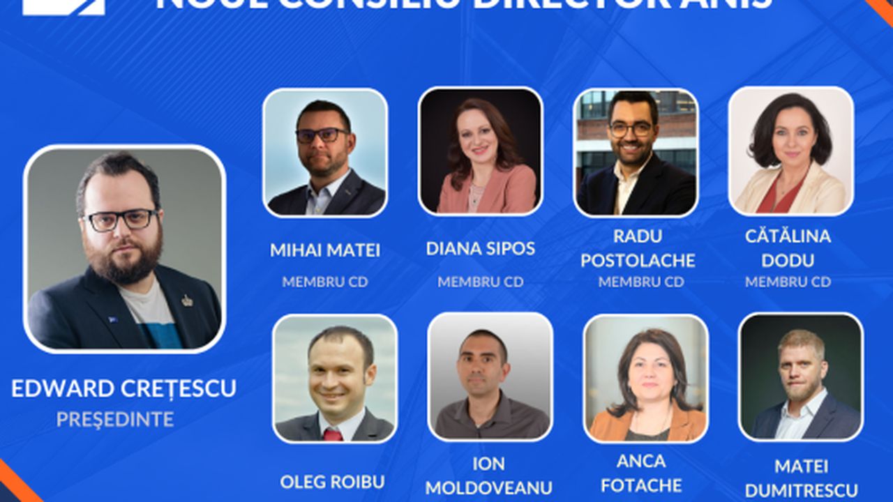 Noul Consiliu Director ANIS