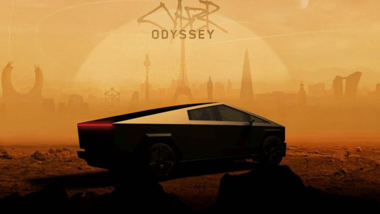 Tesla Cybertruck Odyssey Bucuresti
