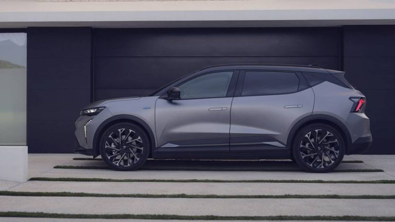 Renault Scénic E-Tech electric - Esprit Alpine Gris Schiste Mat