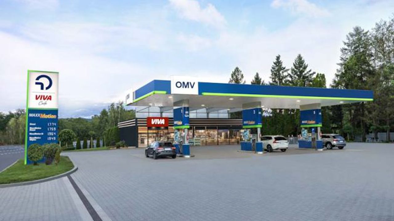 new OMV Filling Station