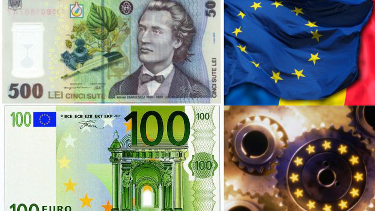 euro romania aderare zona euro 500 lei 100 euro