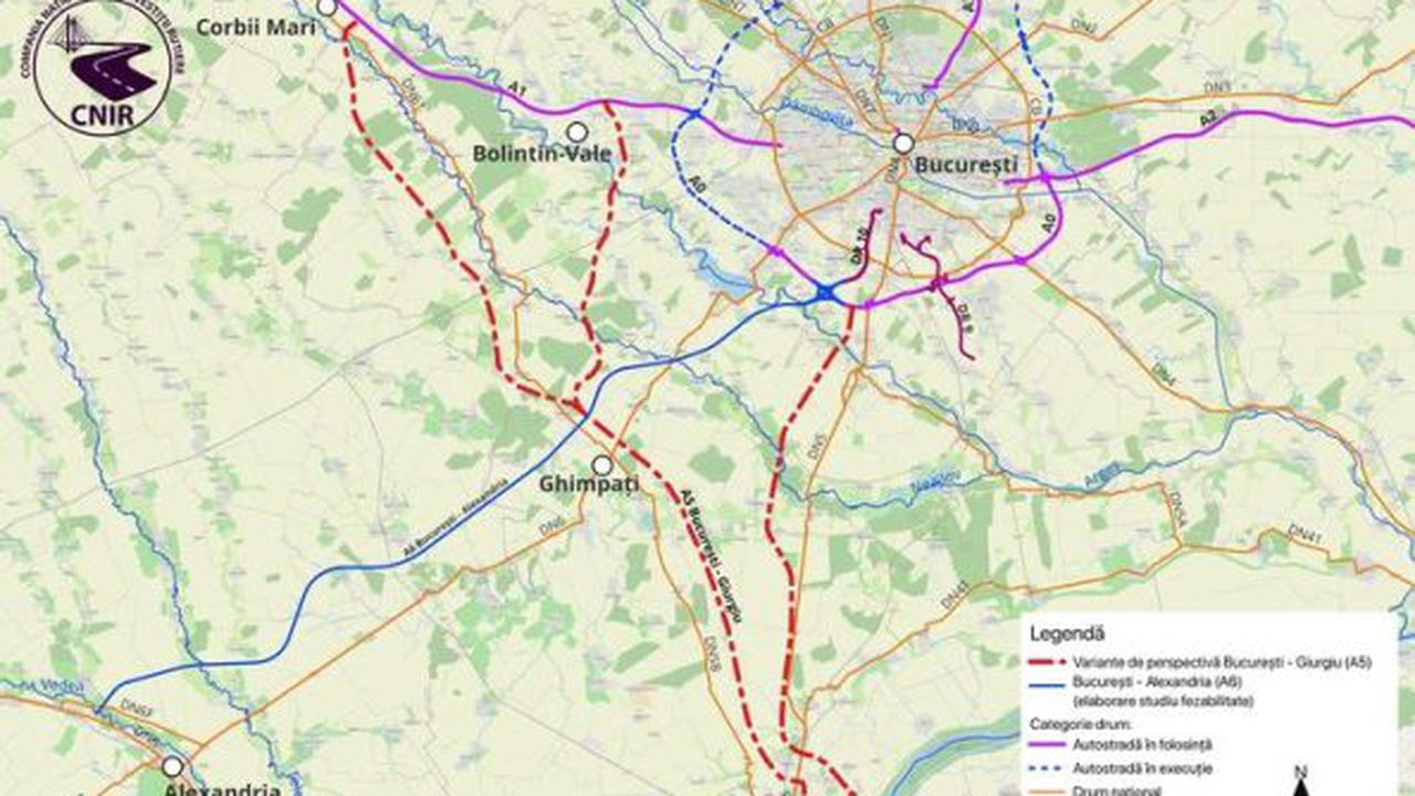 Drumul Bucuresti Giurgiu