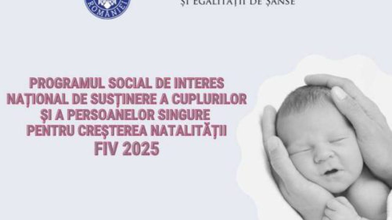 in vitro ministerul familiei