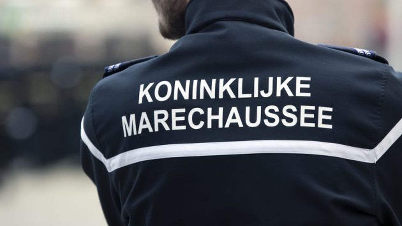 BaBackside Jacket Koninklijke Marechaussee At Amsterdam The Netherlands 21-11-2018