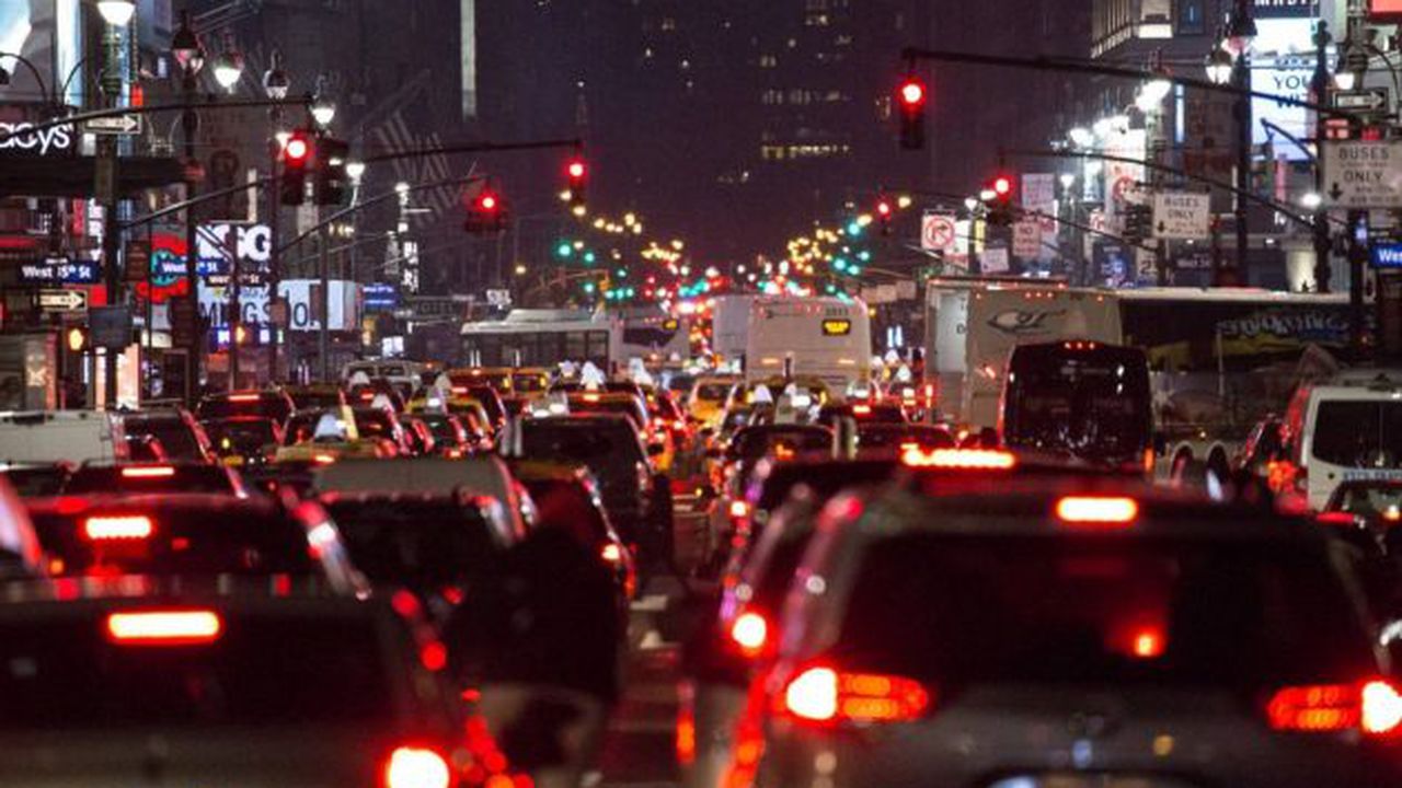 Manhattan New York Trafic 2